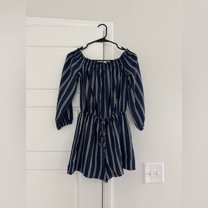Off the shoulder romper. Boutique brand.